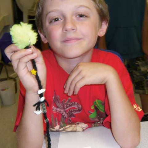 Young Boy with Student Marker image